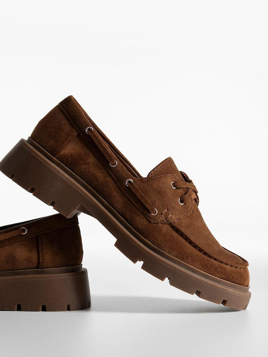 Γυναικεία Loafers σε Καφέ Χρώμα
