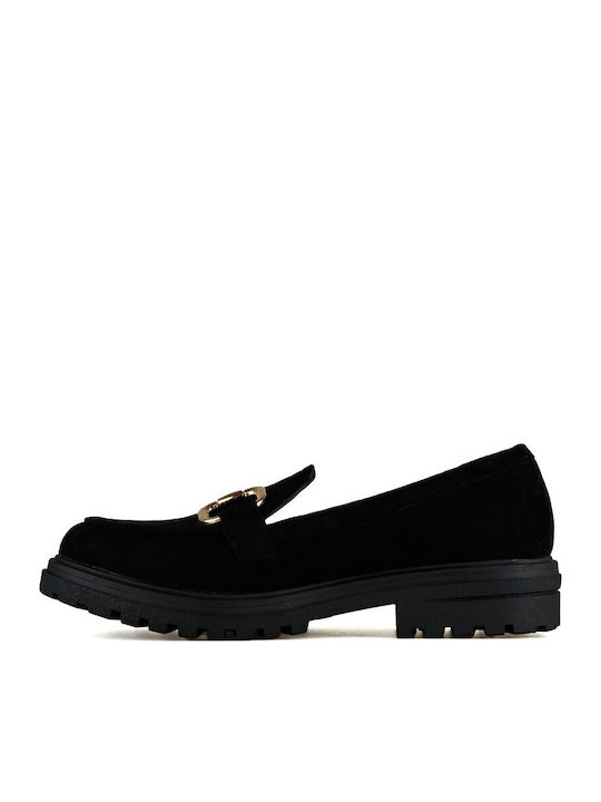 Γυναικεία Loafers σε Μαύρο Χρώμα