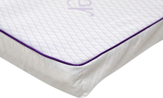 Ανώστρωμα Lavanda Therapy Διπλό Memory Foam με Αποσπώμενο Κάλυμμα 140x190x5εκ.