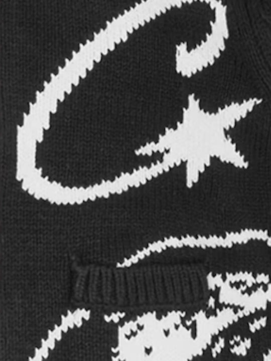 Vvs Jacquard Knit Zip Μπουφάν Μαύρο