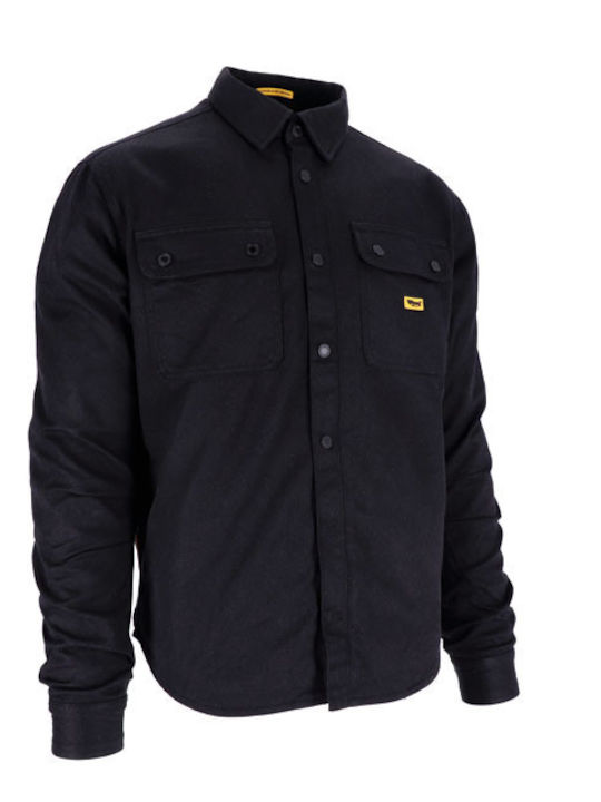 Μακρυμάνικo Overshirt Black