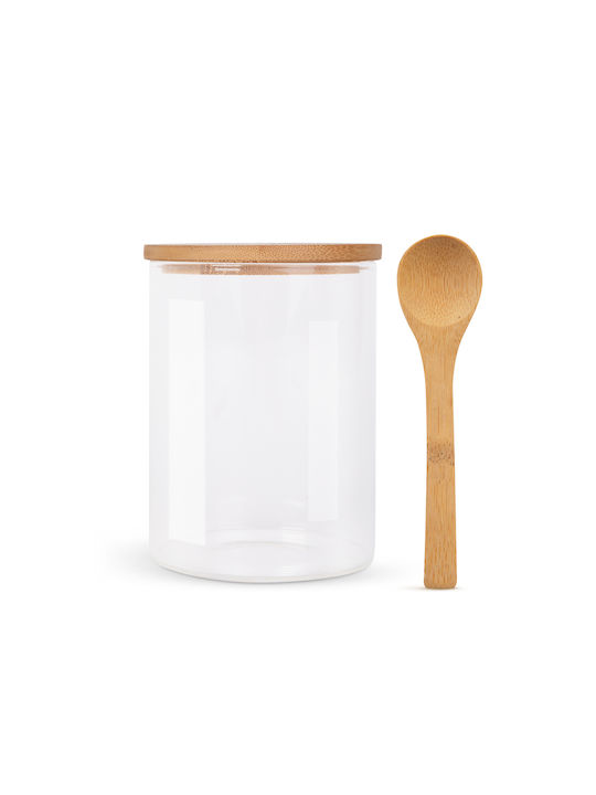 Vog&Arths Vază pentru Zahăr cu Capac Sticlă Transparentă 450ml