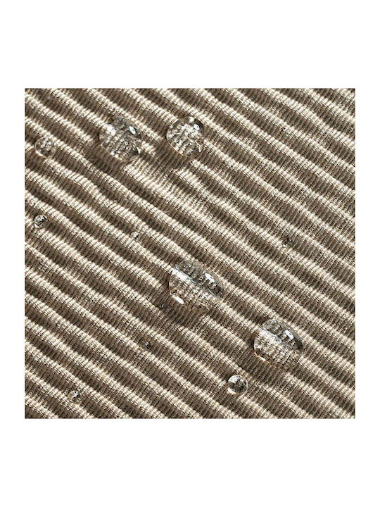 Beauty Home Waterproof Set of Elastic Sofa Covers Choco 3pcs 1583-ΣΕΤ