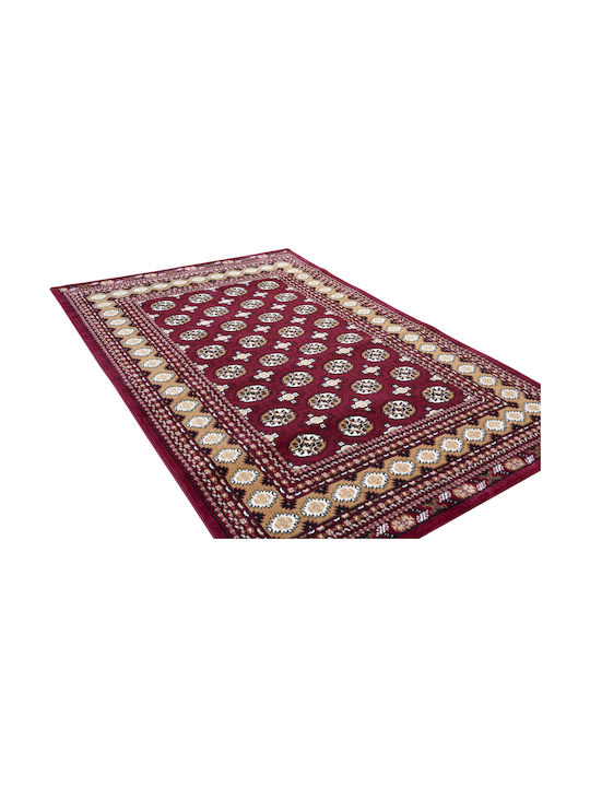 Balsan Modern Bedroom Rugs Set Red 9208 3pcs