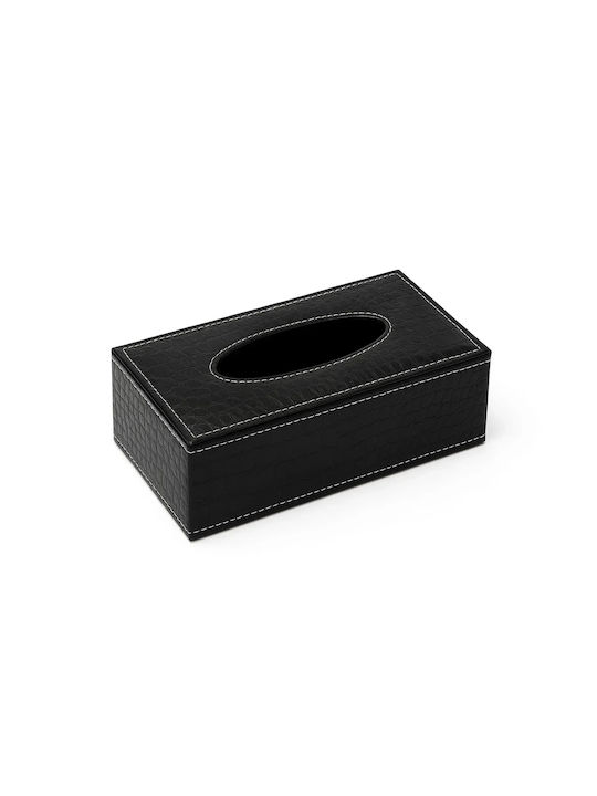 Suport pentru șervețele Neagră 24x12x8.5cm