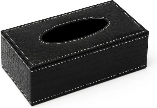Serviettenhalter Schwarz 24x12x8.5cm
