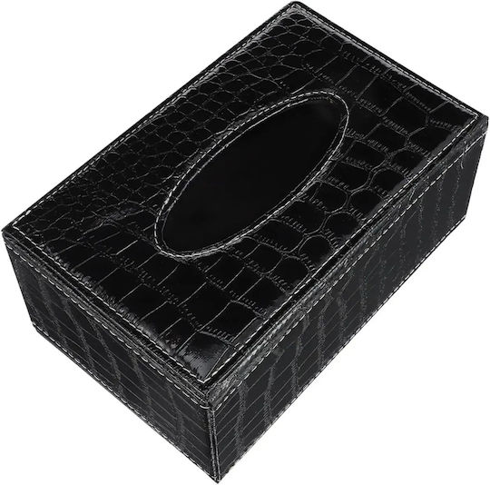 Serviettenhalter Schwarz 24x12x8.5cm