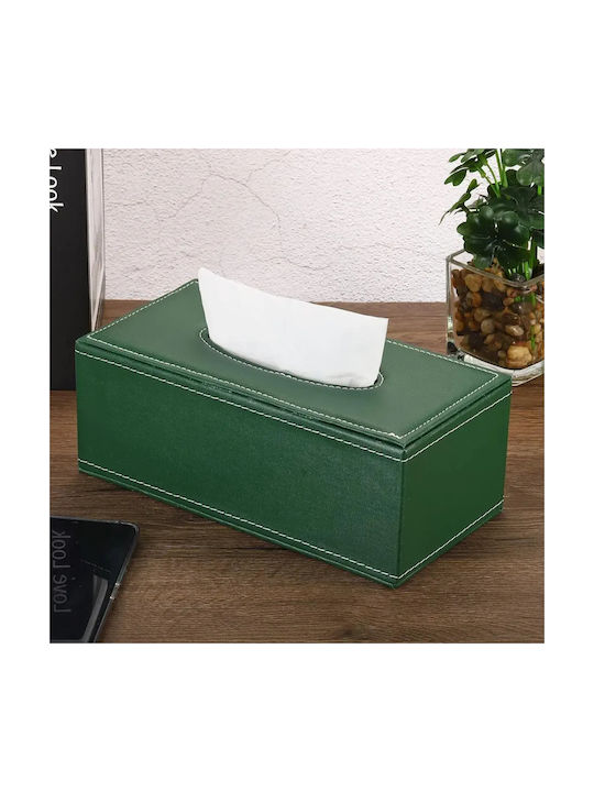 Napkin Holder Green 24x12x8.5cm