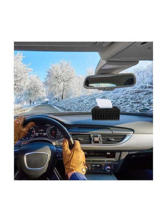 Suport pentru șervețele Neagră 24x12x8.5cm