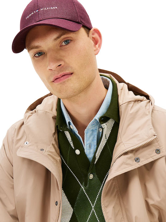 Tommy Hilfiger Kappen Herren Am0am14045-xi8 Xi8/marzemino