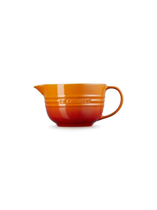 Le Creuset Servierschüssel Rund Keramik Orange