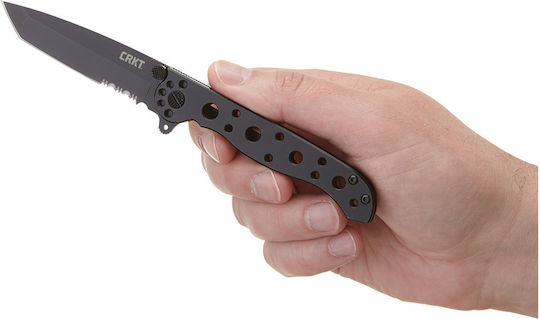 Columbia River Knives Tanto W Triple Point Serrations Μαχαίρι Μαύρο