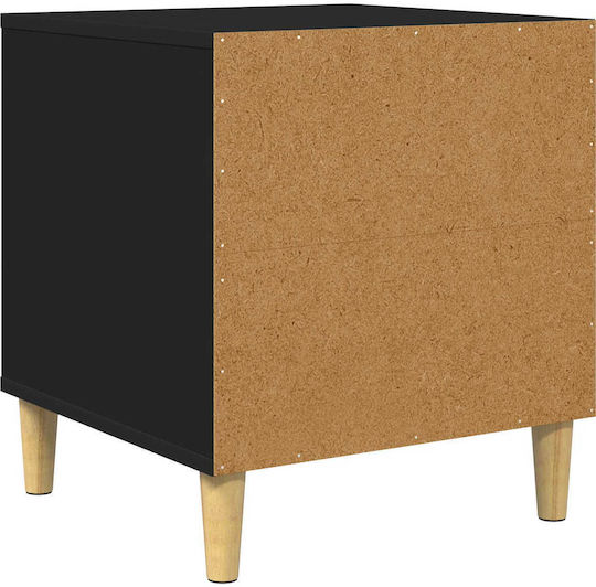 vidaXL Dog House Indoor & Outdoor Black 44x42x49cm