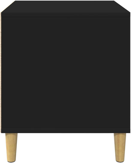 vidaXL Dog House Indoor & Outdoor Black 44x42x49cm