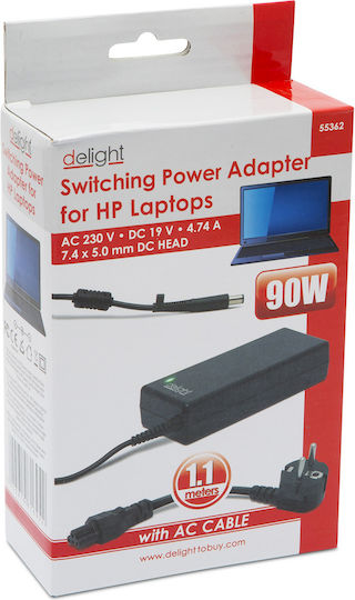 Laptop-Ladegerät Hp 90w 19v 4.7a