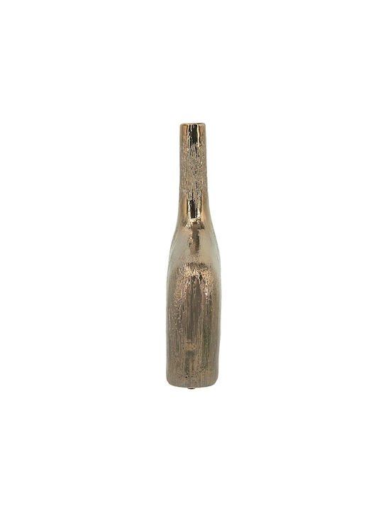 Artekko Decorative Vase Lidded Gold 23x7x33cm