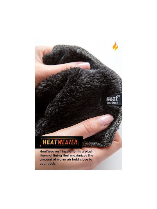 Heat Holders Ανδρικά Γάντια Σκι & Snowboard Μαύρα