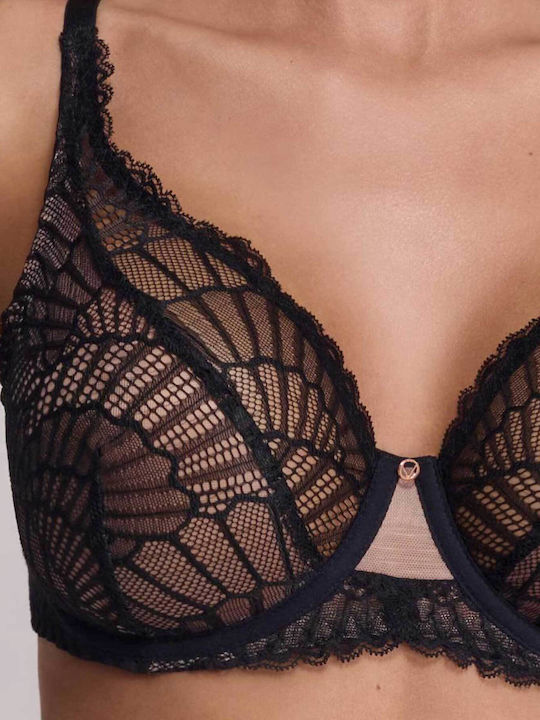 Minimizer Minimizer Bra without Padding Underwire Black