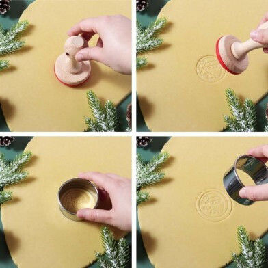 Tis Season Σετ Χριστουγεννιάτικου Κουπάτ & 7 Αποτυπωμάτων Μπισκότα Pme