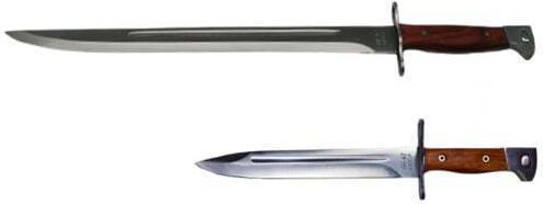 Bayonet Knife Machete Set Ak-47 Camping Hunting 28 Cm Includes Case