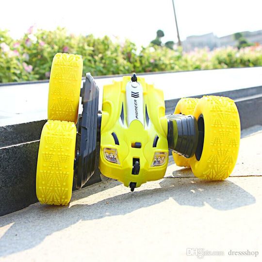 Remote Controlled Car Stunt 4WD Yellow