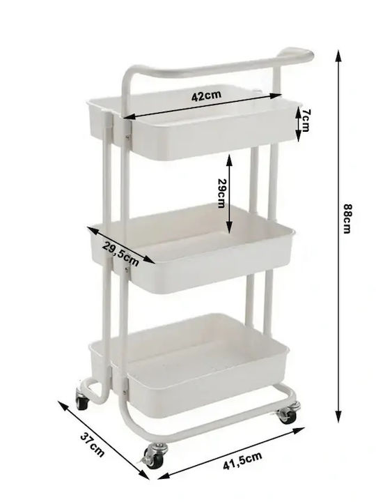Verk Group Kitchen Trolley Metallic Black