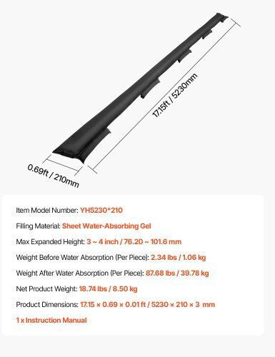 Vevor Household Accessories 43.5x43.5cm FHPZ8PCS520COIQQ1002V0 8pcs