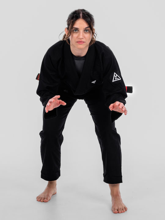 Nakama Uniform Brasilianisches Jiu Jitsu Schwarz