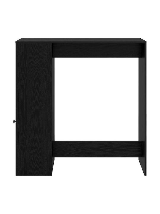 Table Bar Wooden Black Beech 101x40x103.5cm