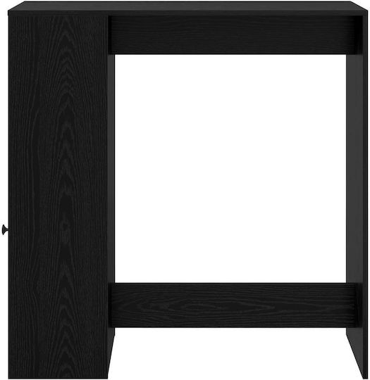 Table Bar Wooden Black Beech 101x40x103.5cm