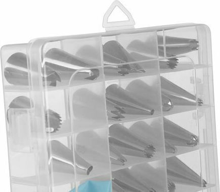 Metallic Pastry Bags Set 24 Pieces