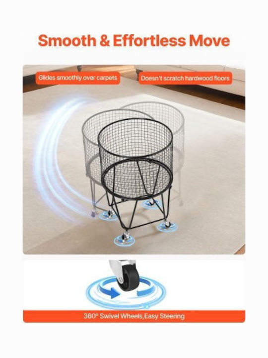 Vevor Laundry Basket Metallic White