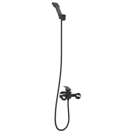 vidaXL Handheld Showerhead with Hose