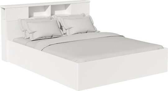 Σετ Κρεβατοκάμαρας Olympus White με Τάβλες 140x200εκ. 3τμχ Σετ Κρεβατοκάμαρας Olympus White με Τάβλες 140x200εκ. 3τμχ