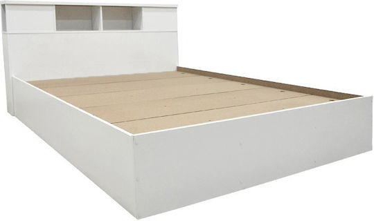 Set de Dormitor Olympus Alb cu Tăblii 140x200buc 3buc