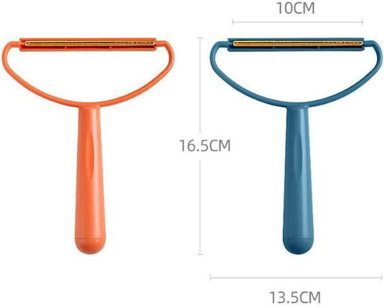 Manual Lint Removal Brush Orange