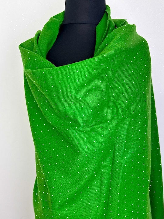Women's Cashmere Scarf Green
