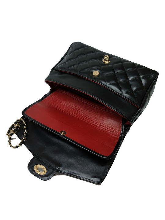 Leather Women's Bag Shoulder Black