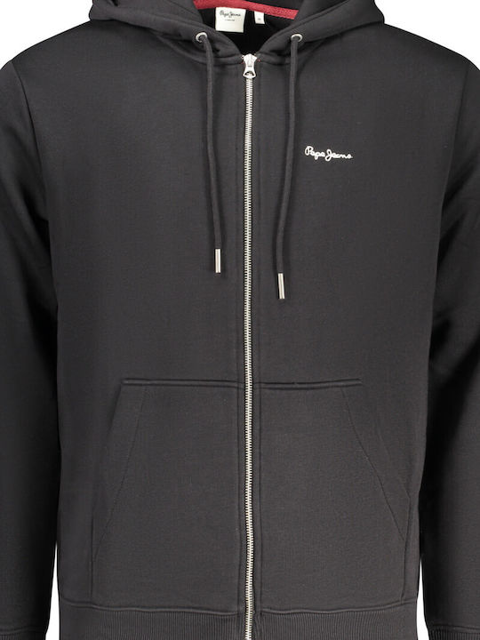 Sweatshirt with Hood Black