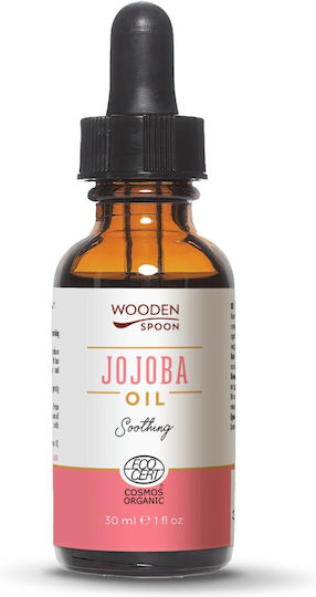 Jojoba Oil Organic 30ml Wooden Spoon