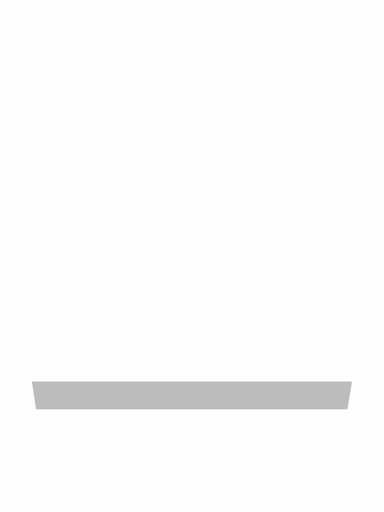 vidaXL Wooden Magazine Rack White 53x28.5x65cm