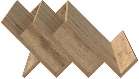 vidaXL Θήκη Περιοδικών Ξύλινη Καφέ 53x28.5x65εκ.