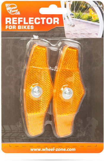 Wheel Zone Prisma Reflector Bicycle Spokes 110 X 35 Mm 2 Pcs Pack