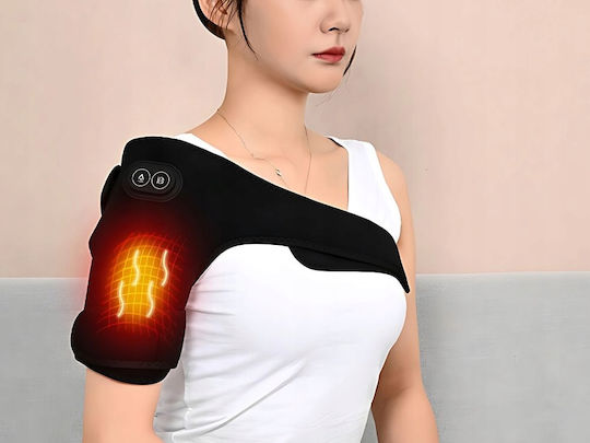 Zola Elektrische Massager Gegen Cellulite Heizungs Vibrationsgerät Zielbereich 3 Einstellbare Riemen USB 62 X 23 Cm Schwarz