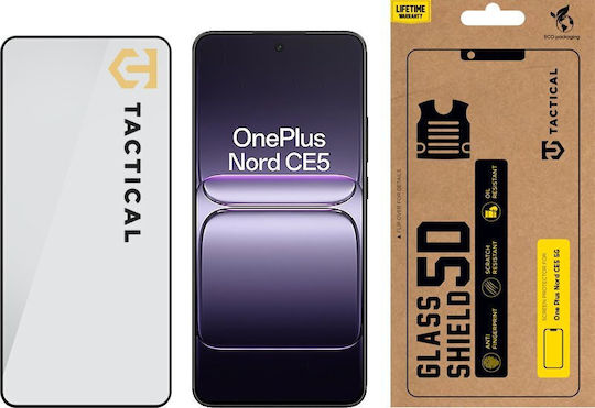 Tactical 5D 0.33mm Tempered Glass Negru (OnePlus Nord CE5)