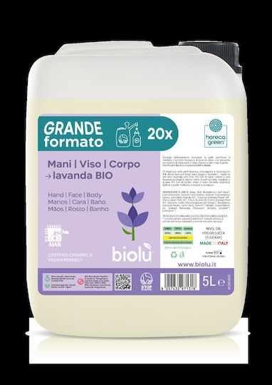 Flüssige Seife Zitrone Lavendel 5l Biolu