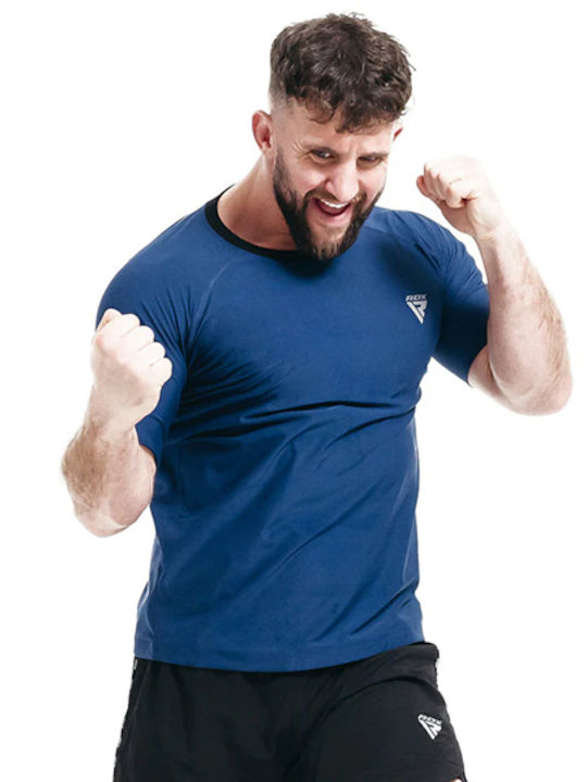 RDX Short Sleeve Shirt RDX-ST-M1-BL for Boxing Blue