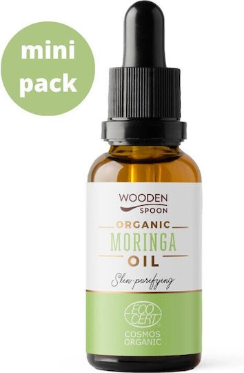 Moringa Oil Organic 10ml Wooden Spoon