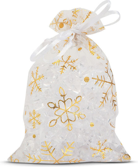 Sac pentru Cadou Argintiu 10x15cm. 12buc