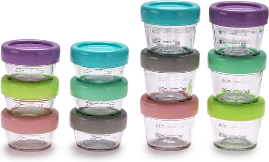Melii Set de mâncare pentru copii din plastic 0.659lt Multicolor